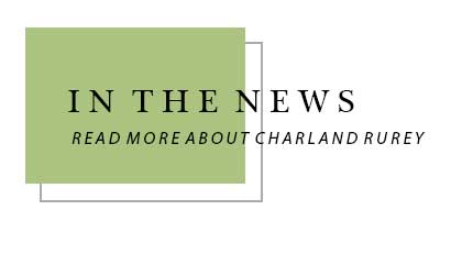 In The News - Read More About Charland Rurey